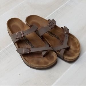 Brown Mayair Birkenstock Sandals